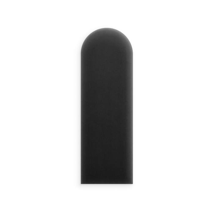 Polsterpaneel Magic Velvet Schwarz 20 cm